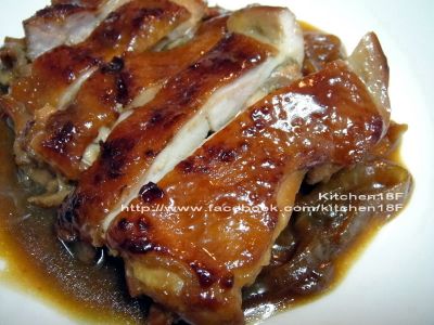 參考食譜 : 照燒雞腿排_10分鐘 零廚藝便當菜