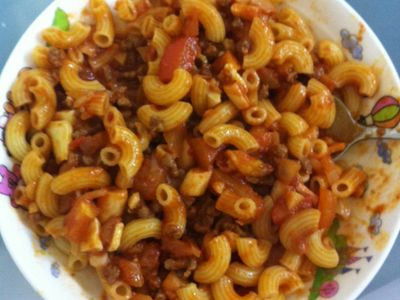 參考食譜 : 義大利肉醬