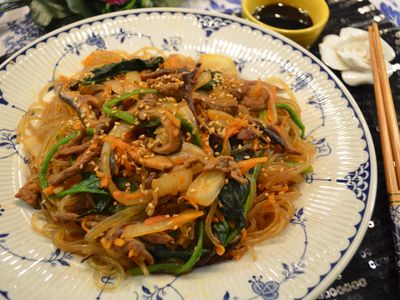 參考食譜 : 韓式什錦炒粉絲