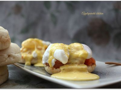 參考食譜 : 班尼迪克蛋(Egg Benedict)