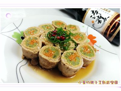 里肌豆皮捲~淬釀年菜料理