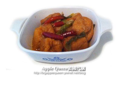 醬油煮油豆腐泡! Fried Tofu with Soy Sauce!