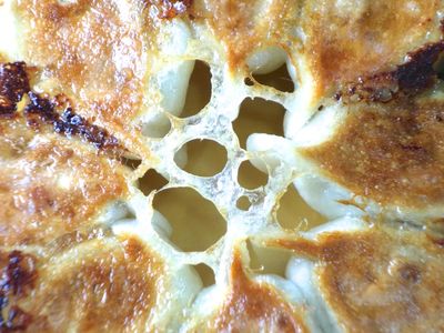 韓式泡菜 蕾絲冰花煎餃 示範影音