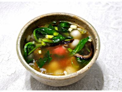 參考食譜 : 客家鹹湯圓