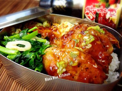 參考食譜 : 新手不敗料理-醬燒魚片蓋飯-榖盛壽喜燒