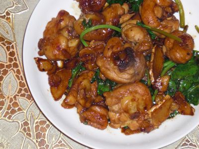 參考食譜 : 簡易版三杯鷄