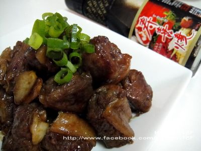 參考食譜 : 蒜煎牛肋【穀盛壽喜燒】