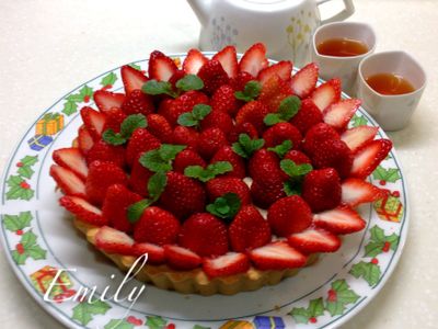 參考食譜 : 草莓派
