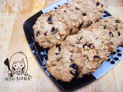 燕麥脆餅（減糖。少油配方）