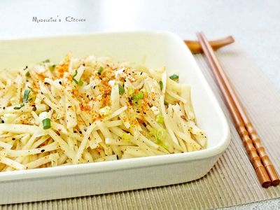 參考食譜 : 七味粉土豆絲