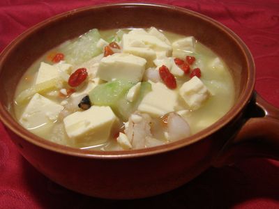 ~絲瓜豆腐~
