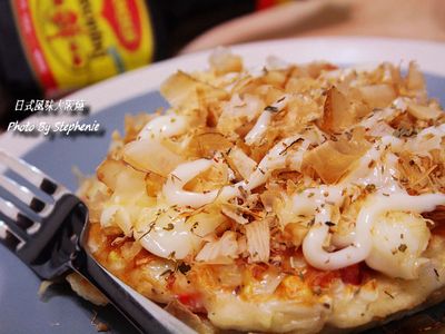 參考食譜 : 日式風味大阪燒{美極鮮味露}