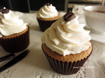 參考食譜 : 咖啡杯子蛋糕