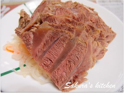 參考食譜 : ♥我的手作料理♥ 鹽水牛肉