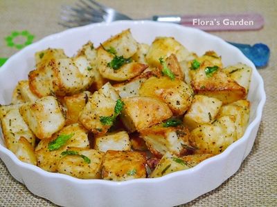 無油煙料理--香酥烤馬鈴薯