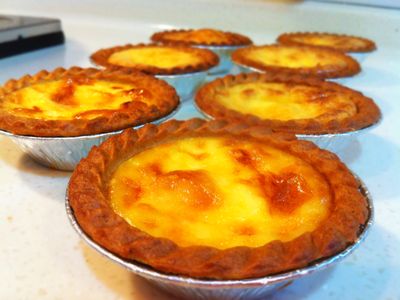 參考食譜 : 葡式蛋塔(市售塔皮)