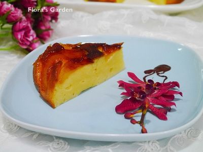 參考食譜 : 免烤箱--電子鍋做蘋果起司蛋糕