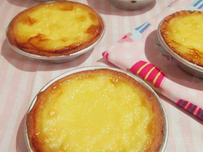 參考食譜 : 葡式蛋塔