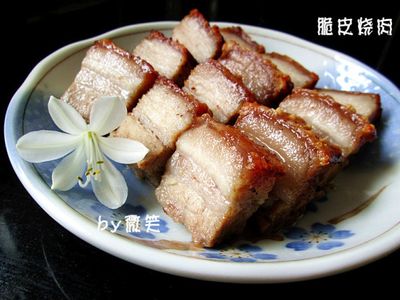 參考食譜 : 脆皮燒肉