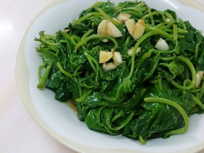 參考食譜 : 家常菜-地瓜葉【飲食革命】