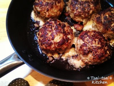 日式風味❤照燒漢堡排