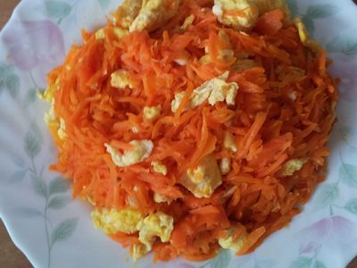 參考食譜 : 紅蘿蔔炒蛋【飲食革命】