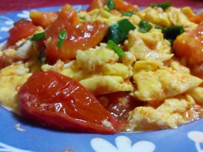參考食譜 : 蕃茄炒蛋