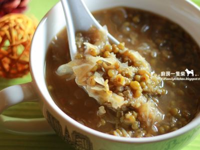 黑糖銀耳綠豆湯 (阿基師小撇步)