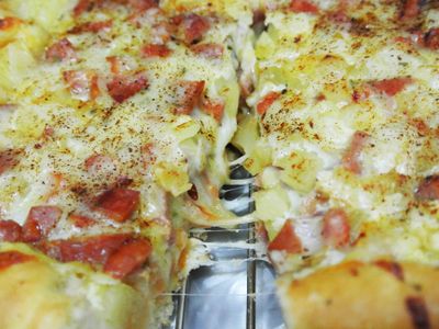 參考食譜 : 麵包比薩