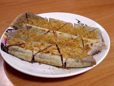 【蛋餅皮變身】豆沙鍋餅