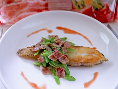參考食譜 : 培根敏豆風味鱈魚[博客培根]