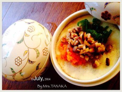 參考食譜 : 不加水的茶碗蒸.Mrs TNK