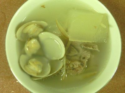 參考食譜 : 冬瓜排骨蛤蜊湯