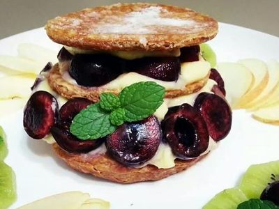 用塑膠袋簡單做千層派酥皮