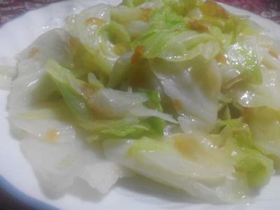 參考食譜 : 油蔥炒高麗菜【食在養生】