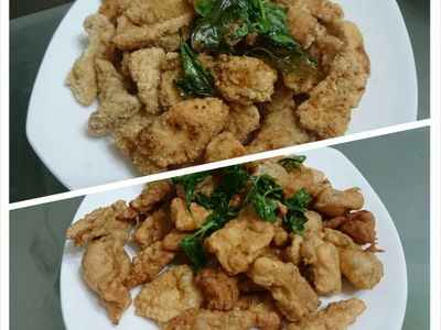 [蔬菜]炸杏鮑菇（兩種炸粉P.K）