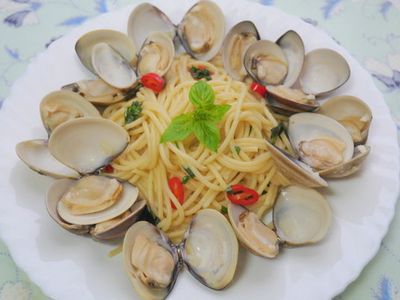 白酒蛤蜊義大利麵