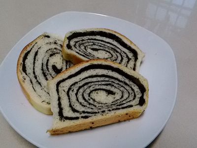 參考食譜 : 黑芝麻蝸牛吐司-醬舖子