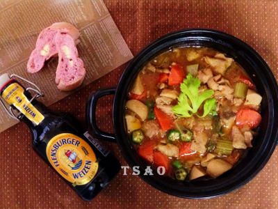 私房～黑麥啤酒燉雞(不加一滴水)