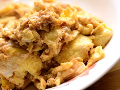 新手料理-古早味醬油炒蛋