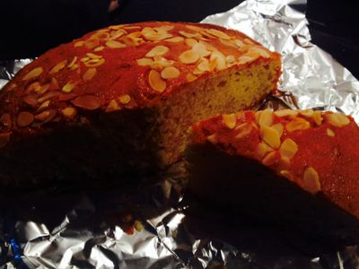 參考食譜 : ∼超簡單∼ 法式香草(杏仁)蛋糕