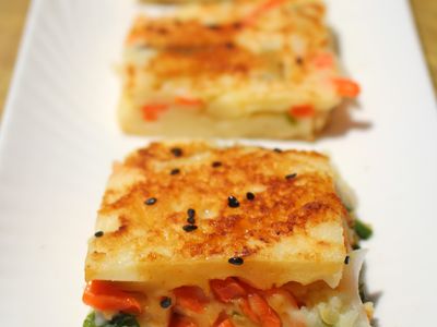 5分鐘早餐【香煎蔬菜餅】