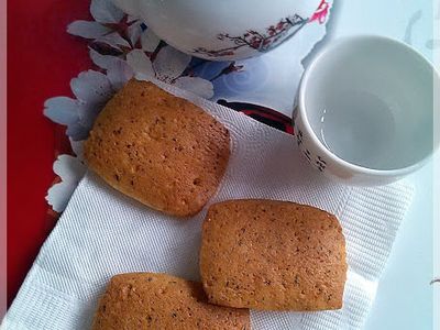 用茶包做的~烏龍茶餅乾