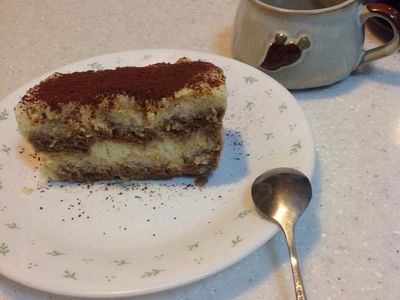 參考食譜 : 提拉米蘇tiramisu