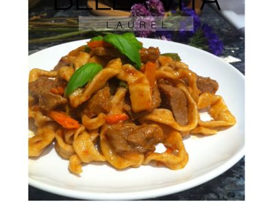 參考食譜 : 總是會想念♥沙茶牛肉炒麵♥