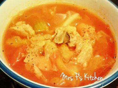 港式羅宋湯 [超簡易食譜]