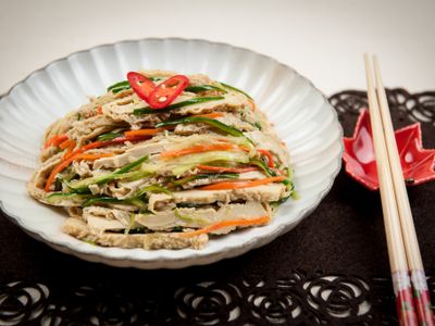 參考食譜 : 涼拌豆包@美麗人妻Selina Wu