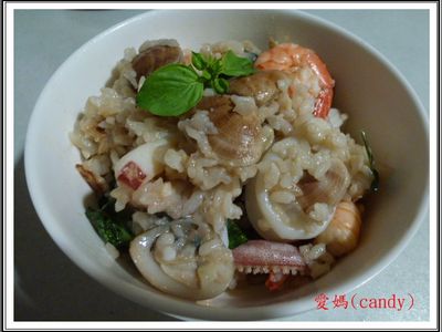 白醬海鮮燉飯