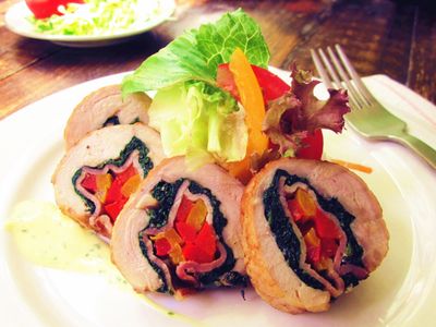 參考食譜 : 金黃脆皮雞腿捲『家樂福廚神大賽』