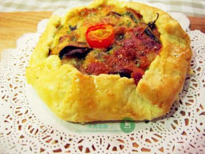 超方便水雲免烤模菇菇牽絲水雲派